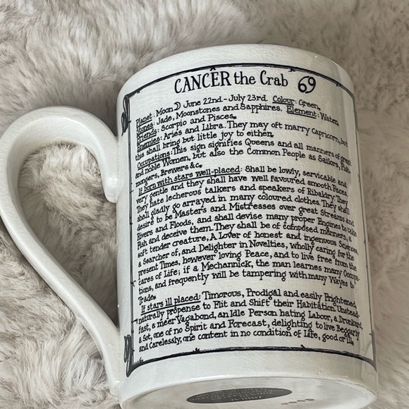 Cancer ZODIAC mug John Cuffley - Picture 3 of 4